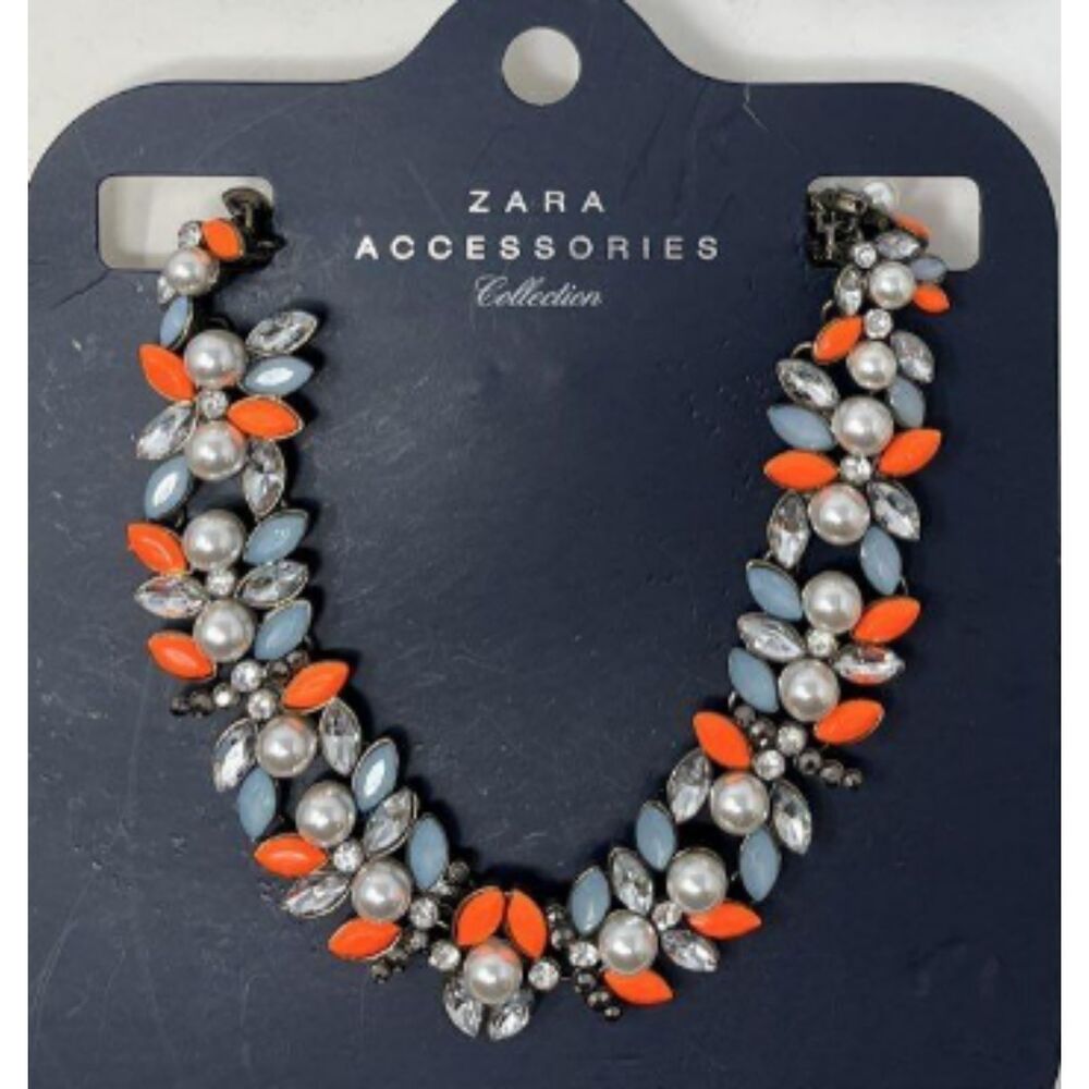 Zara Accessories Vibrant Statement Necklace
